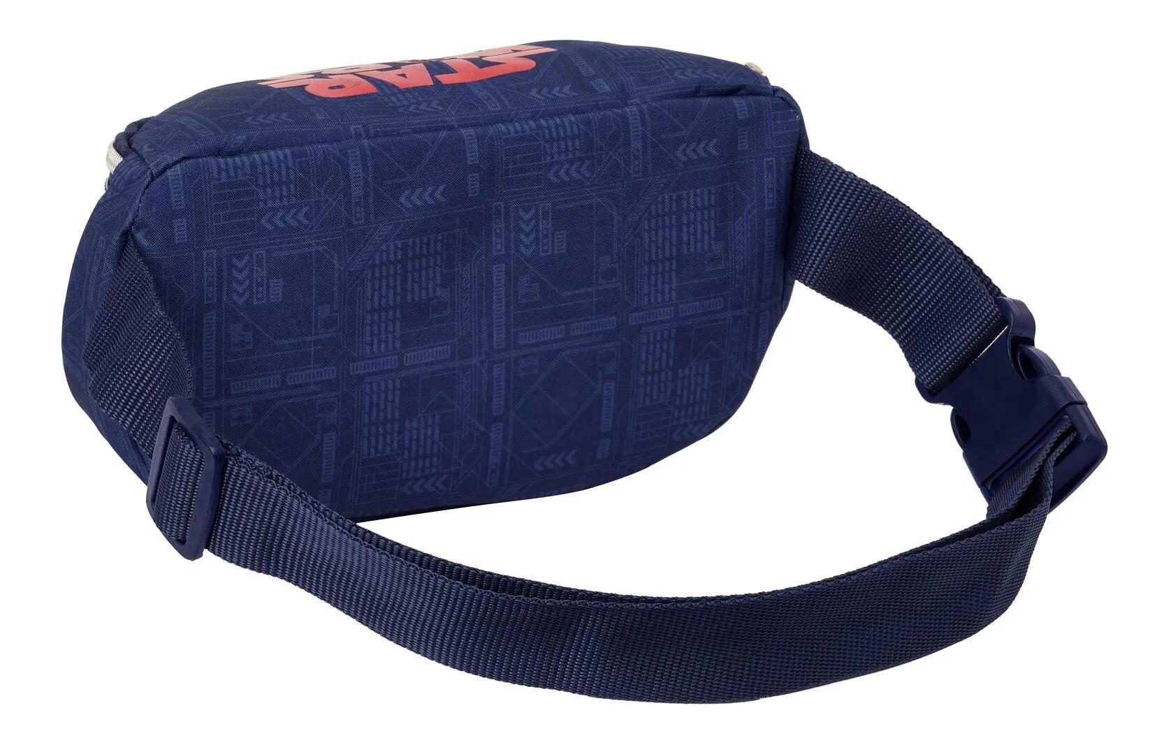 Marsupio bambino Star Wars Darth Vader con cerniera e cinghia regolabile blu 4/5