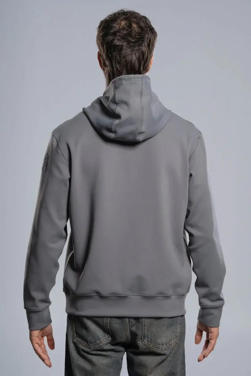 SUDADERA NOX T26HSUSTSG STEEL GREY S 6/8