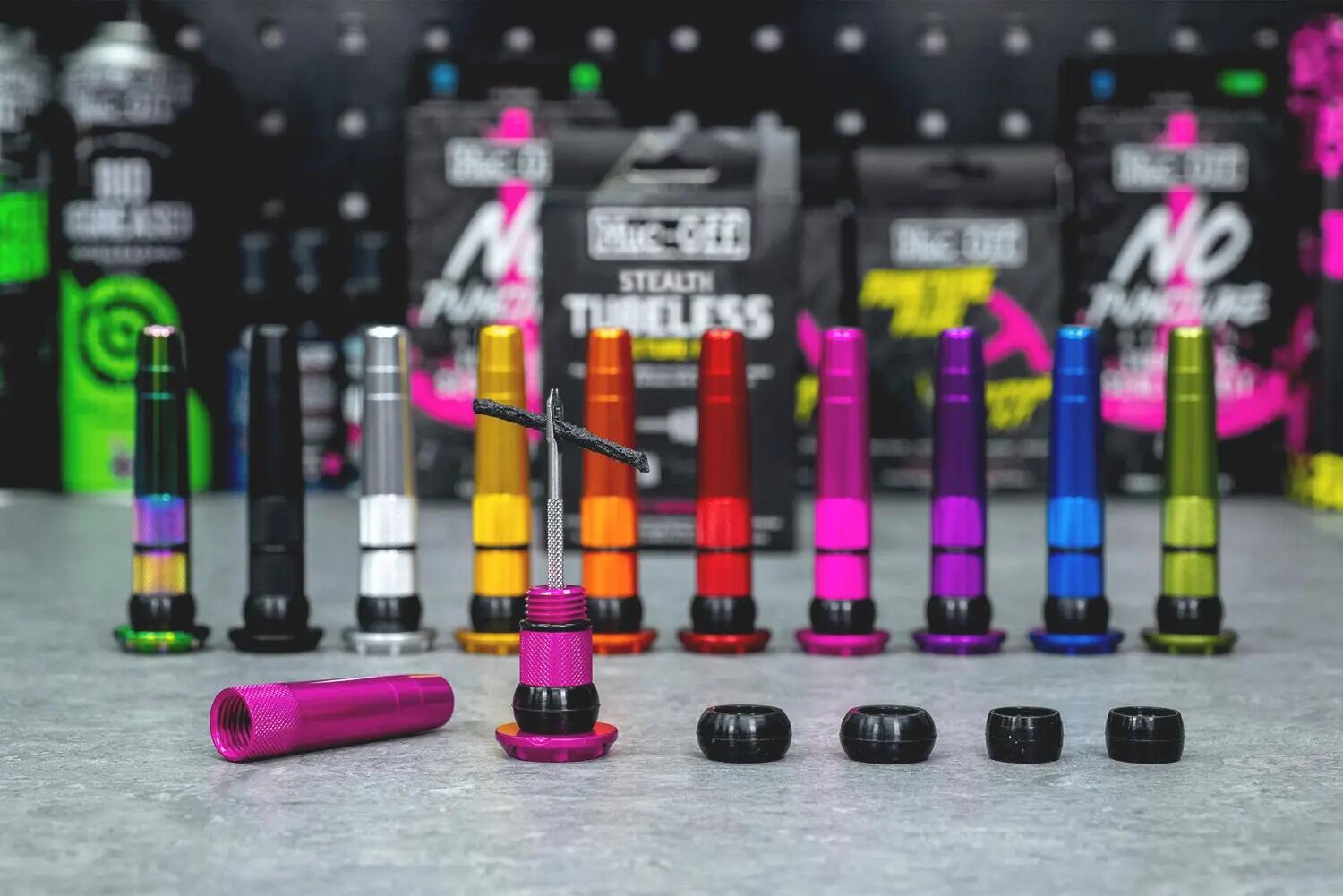 Stealth Tubeless Puncture Plugs Iridescent 5/5