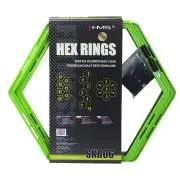 Beweglichkeit Ringe, PP Plastik (6erPack) Damen und Herren Grün Einheitsgröße 10/10