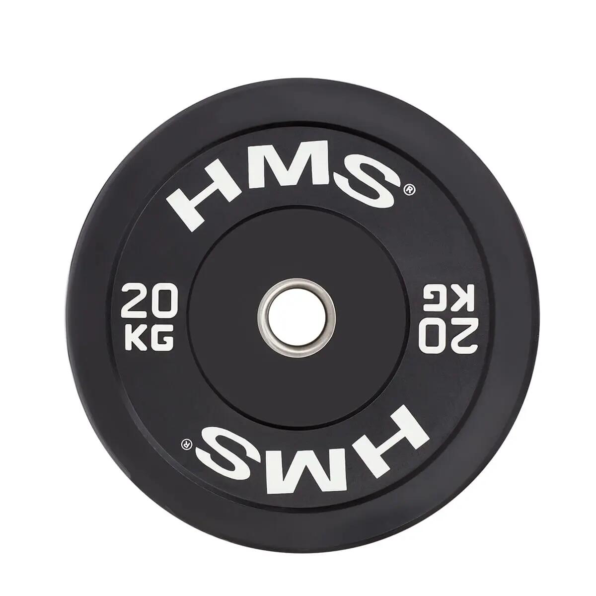 Disque Bumper - Disque Olympique - 5 kg - Noir 7/7