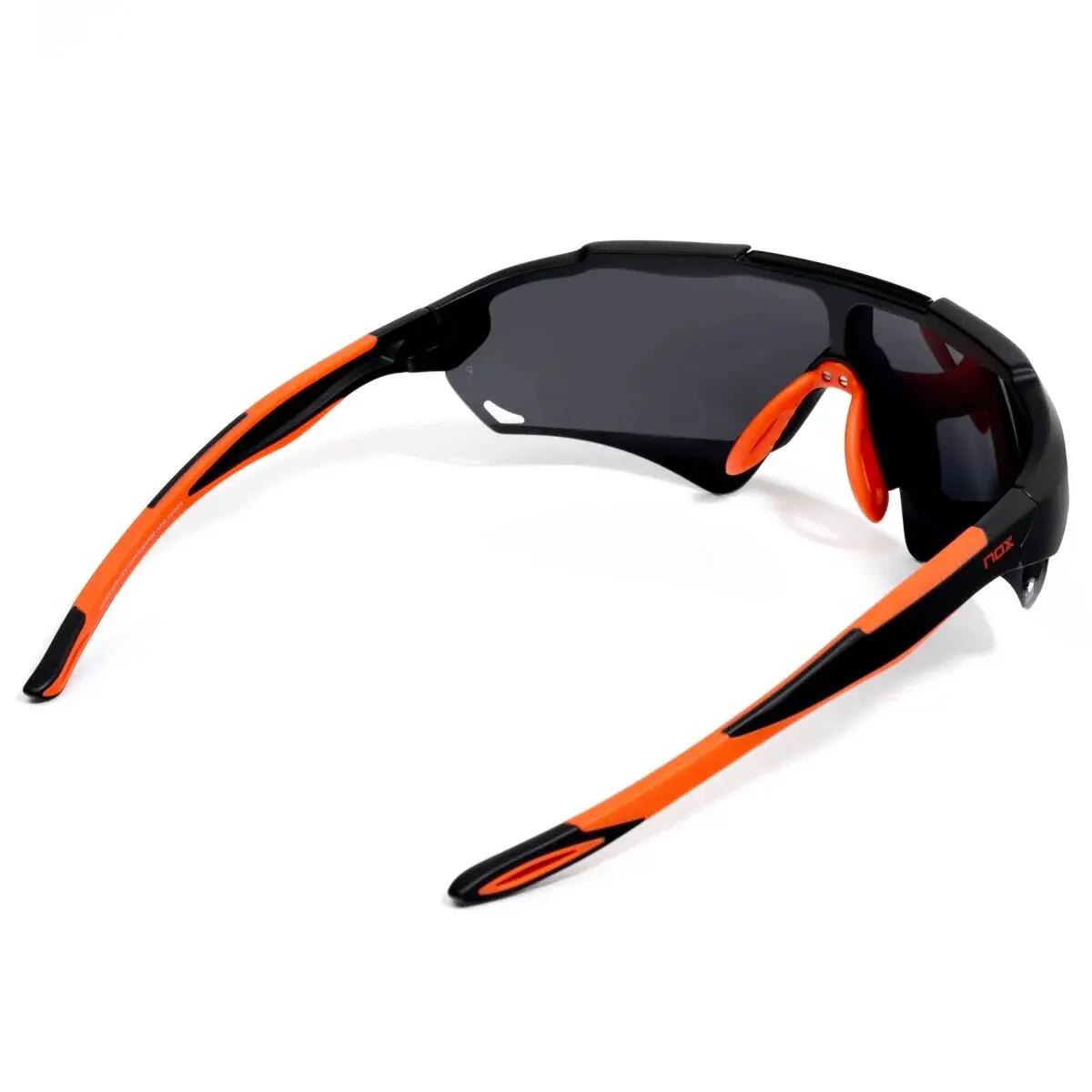 NOX COPPI Nerbo Noir/Rouge Lunettes de sport 7/9