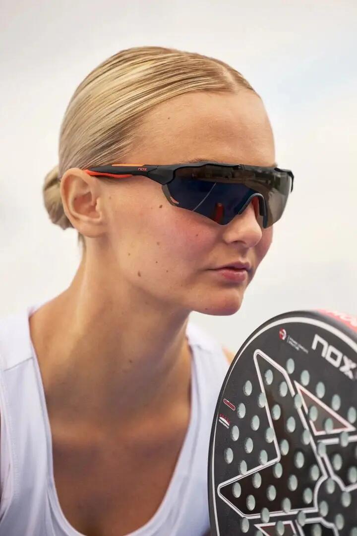 NOX COPPI Nerbo Noir/Rouge Lunettes de sport 6/9