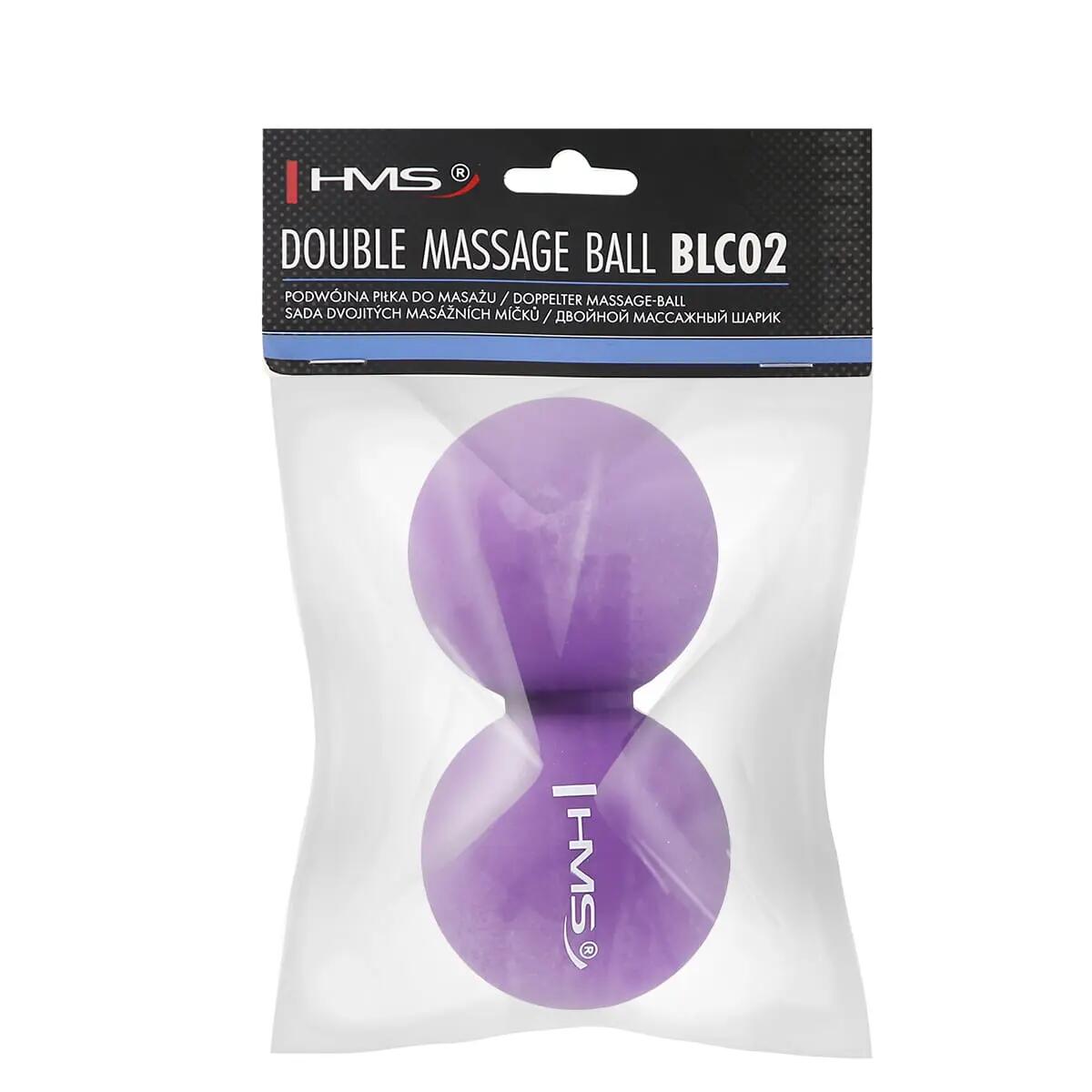 HMS massage lacrosse bal BLC02 dubbel 8/8