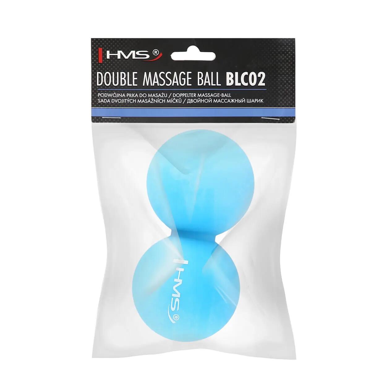 Lacrosse-massagebal HMS BLC02 dubbel 9/9