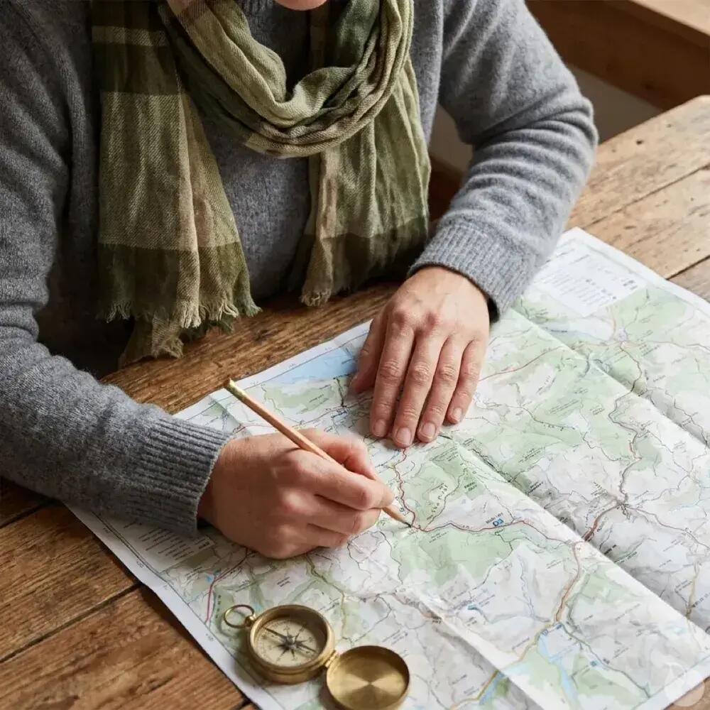 Chèche Lucho Scarf Stagunt Vert 3/5