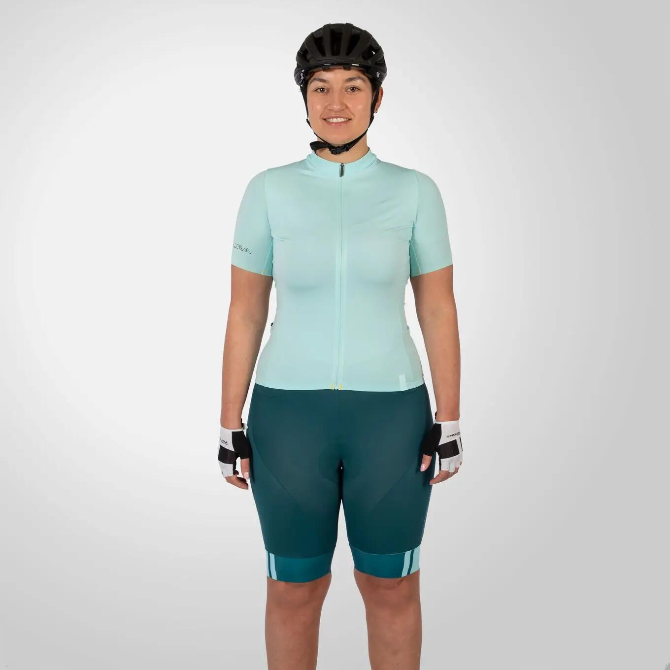 Maillot Manches Courtes Femme Endura Pro SL II Bleu glacier 3/7