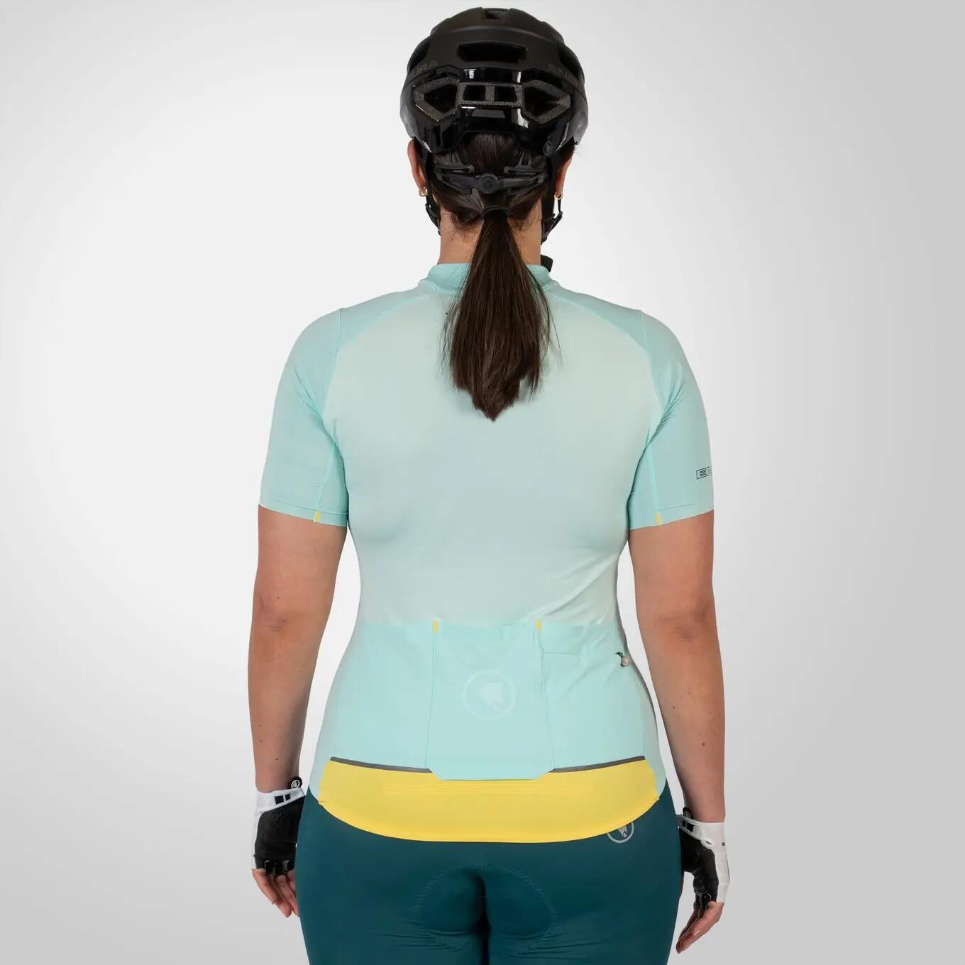 Maillot Manches Courtes Femme Endura Pro SL II Bleu glacier 2/7