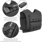 Trainingsvest met gewichten KTO HMS 9/13