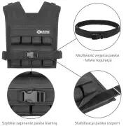 Trainingsvest met gewichten KTO HMS 11/13