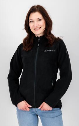Damen - Fleecejacke - Stehkragen, weiter Schnitt - WAWA BAY