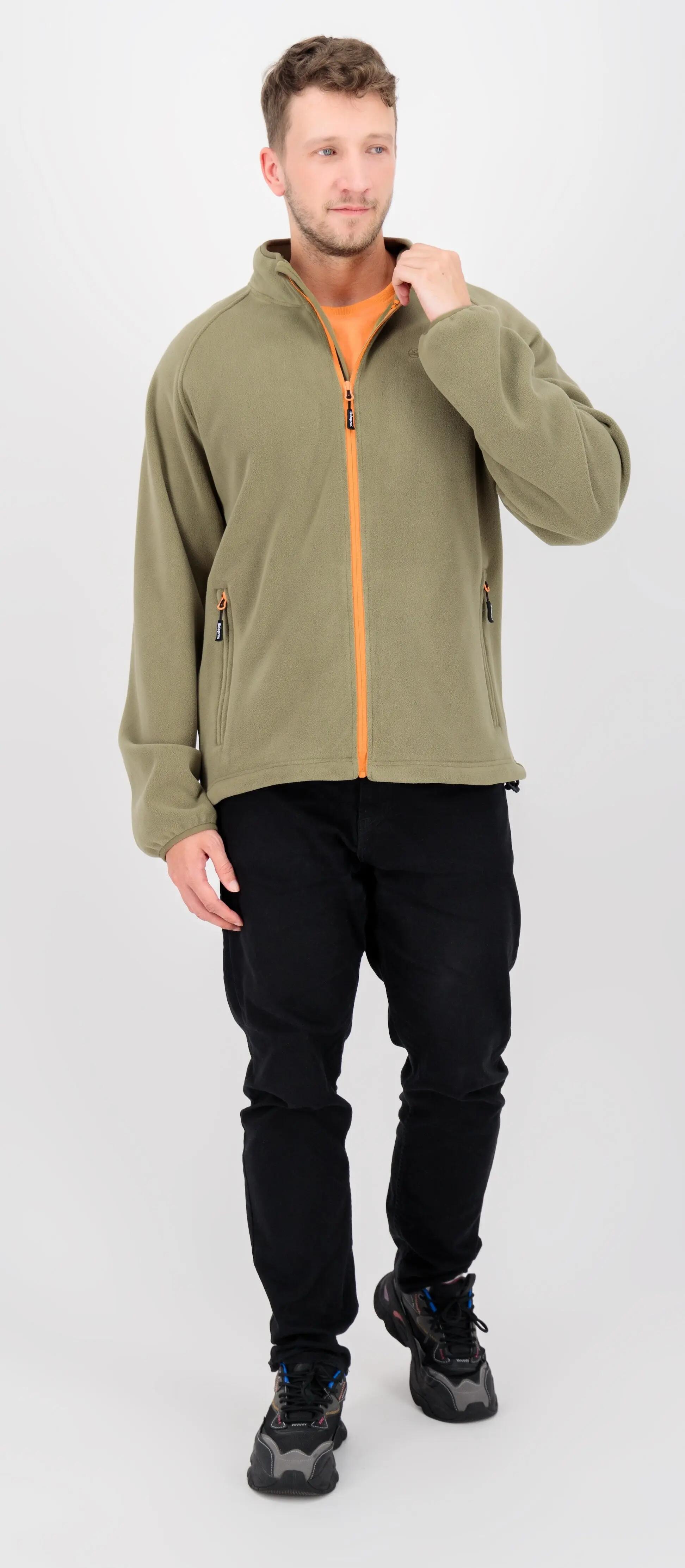 Herren - Fleecejacke - Stehkragen, weiter Schnitt - WAWA BAY 4/5