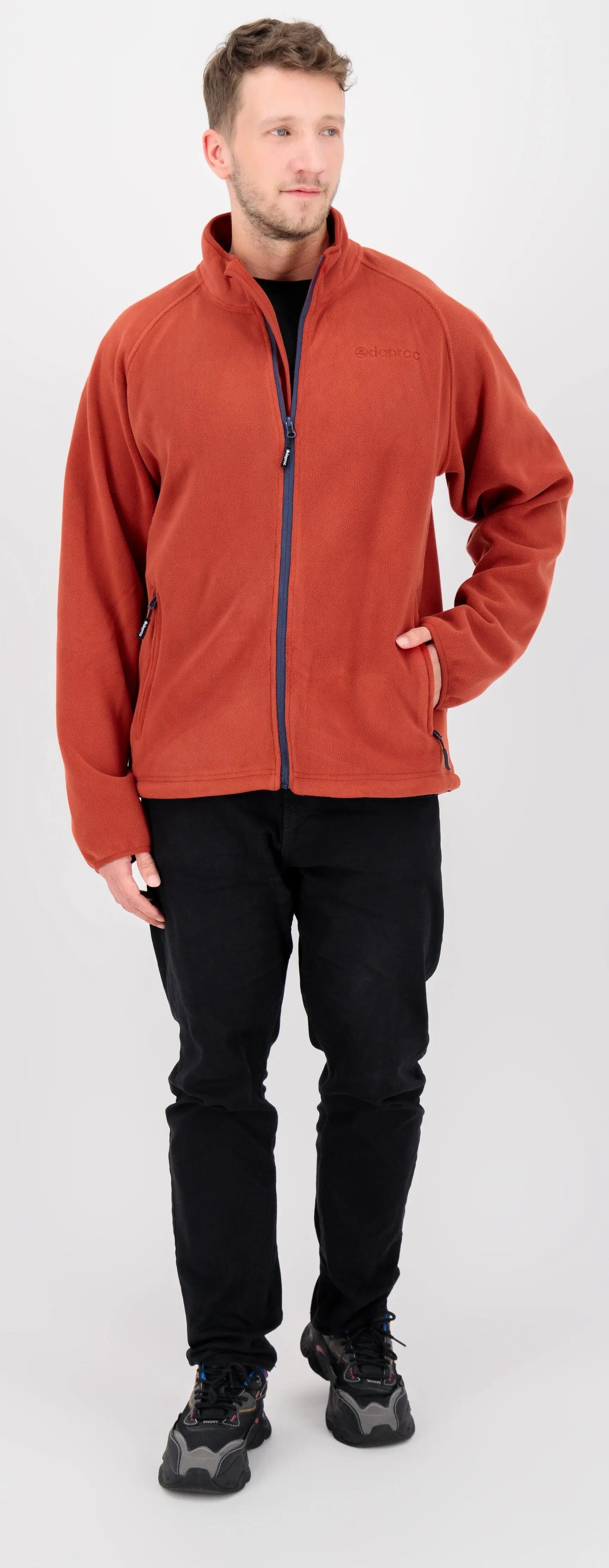 Herren - Fleecejacke - Stehkragen, weiter Schnitt - WAWA BAY 3/5