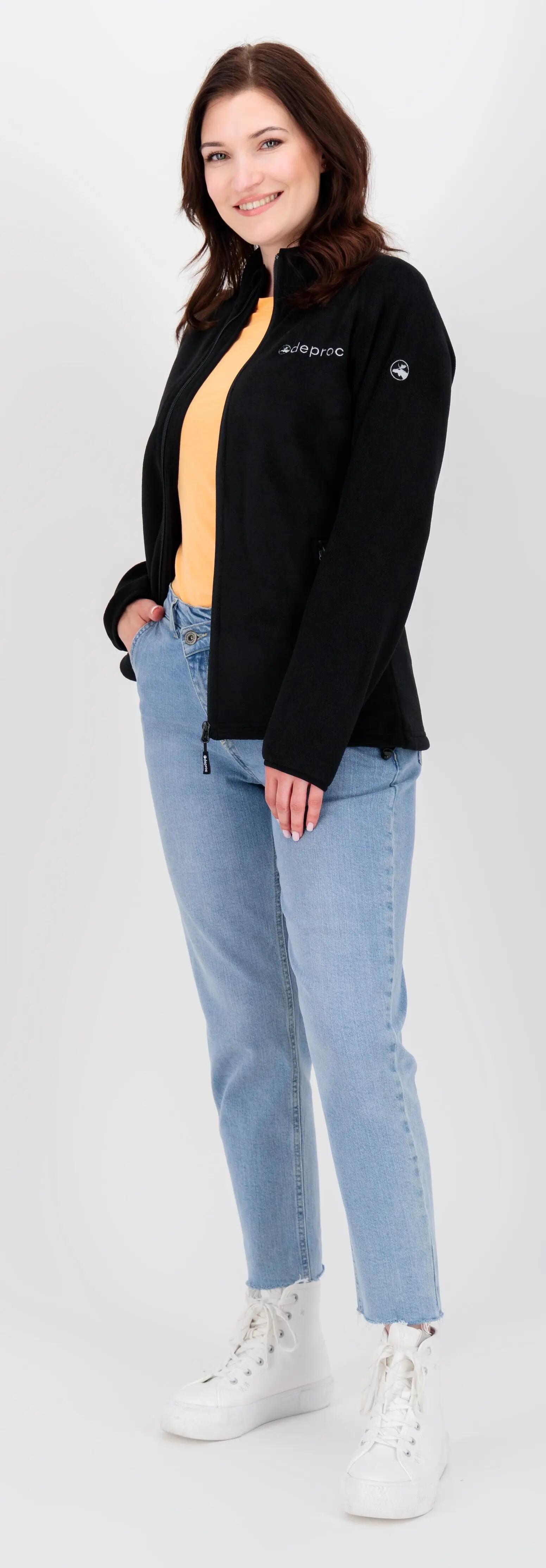 Damen - Fleecejacke - Stehkragen, weiter Schnitt - WAWA BAY 4/5