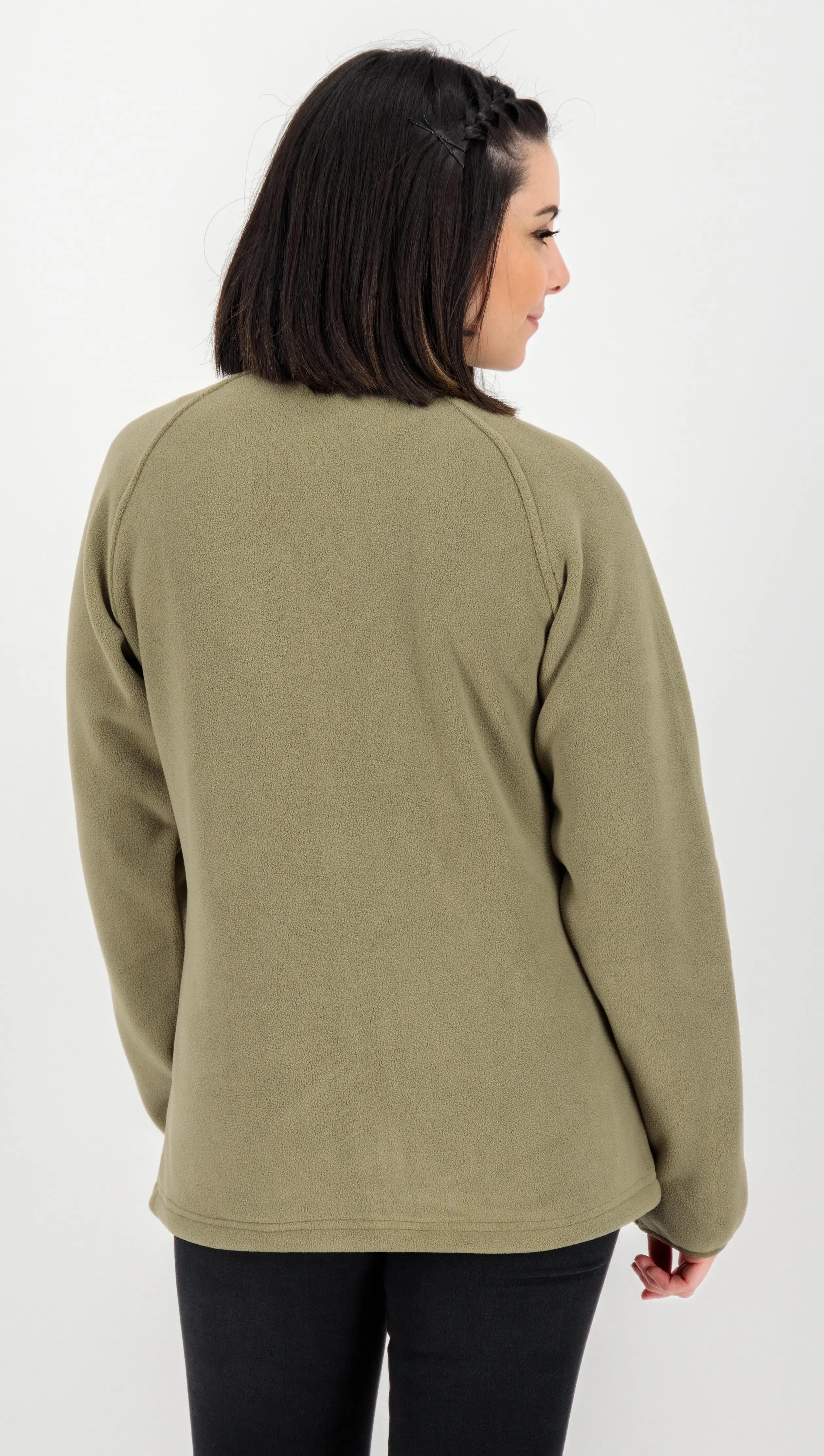 Damen - Fleecejacke - Stehkragen, weiter Schnitt - WAWA BAY 3/5