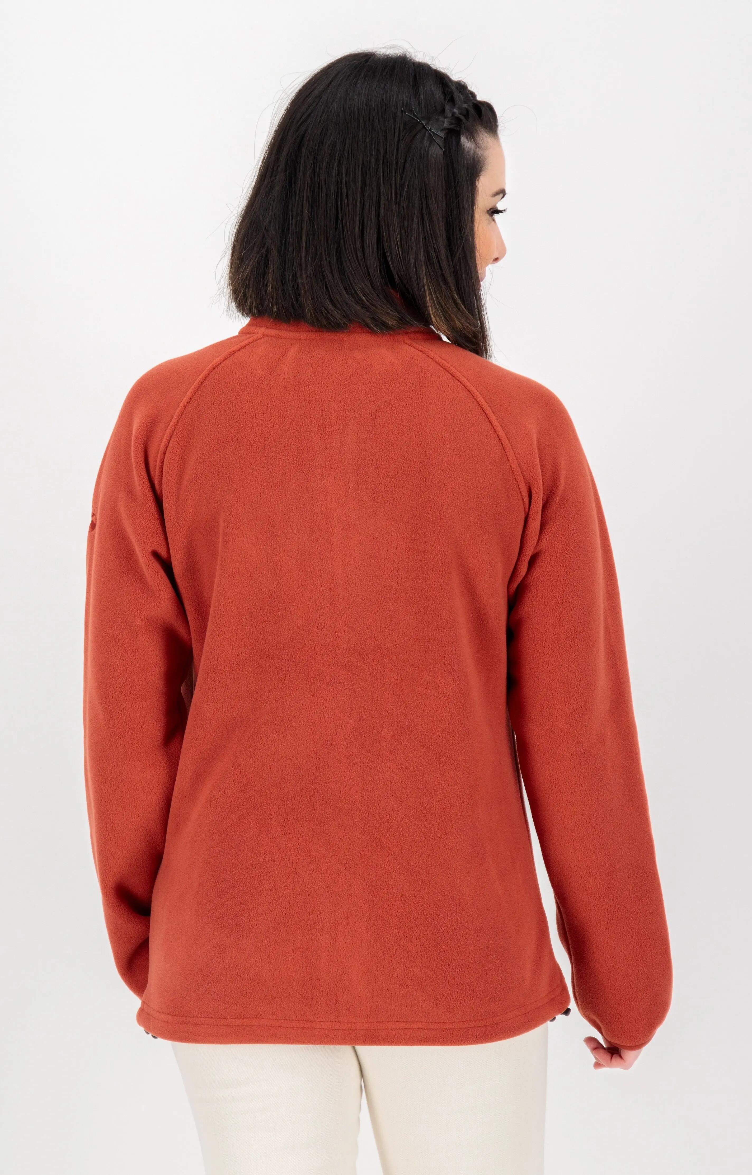 Damen - Fleecejacke - Stehkragen, weiter Schnitt - WAWA BAY 3/5