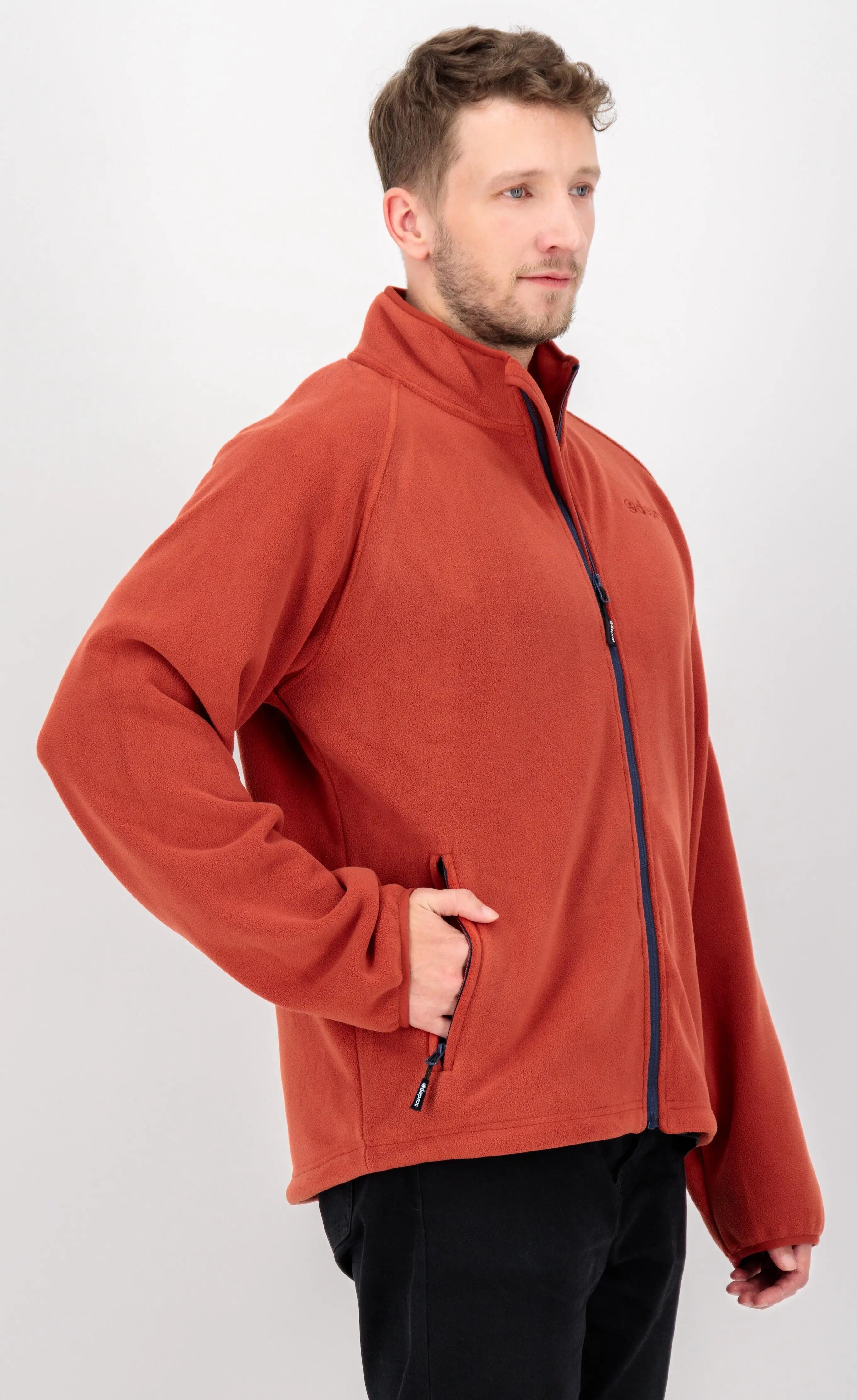 Herren - Fleecejacke - Stehkragen, weiter Schnitt - WAWA BAY 2/5
