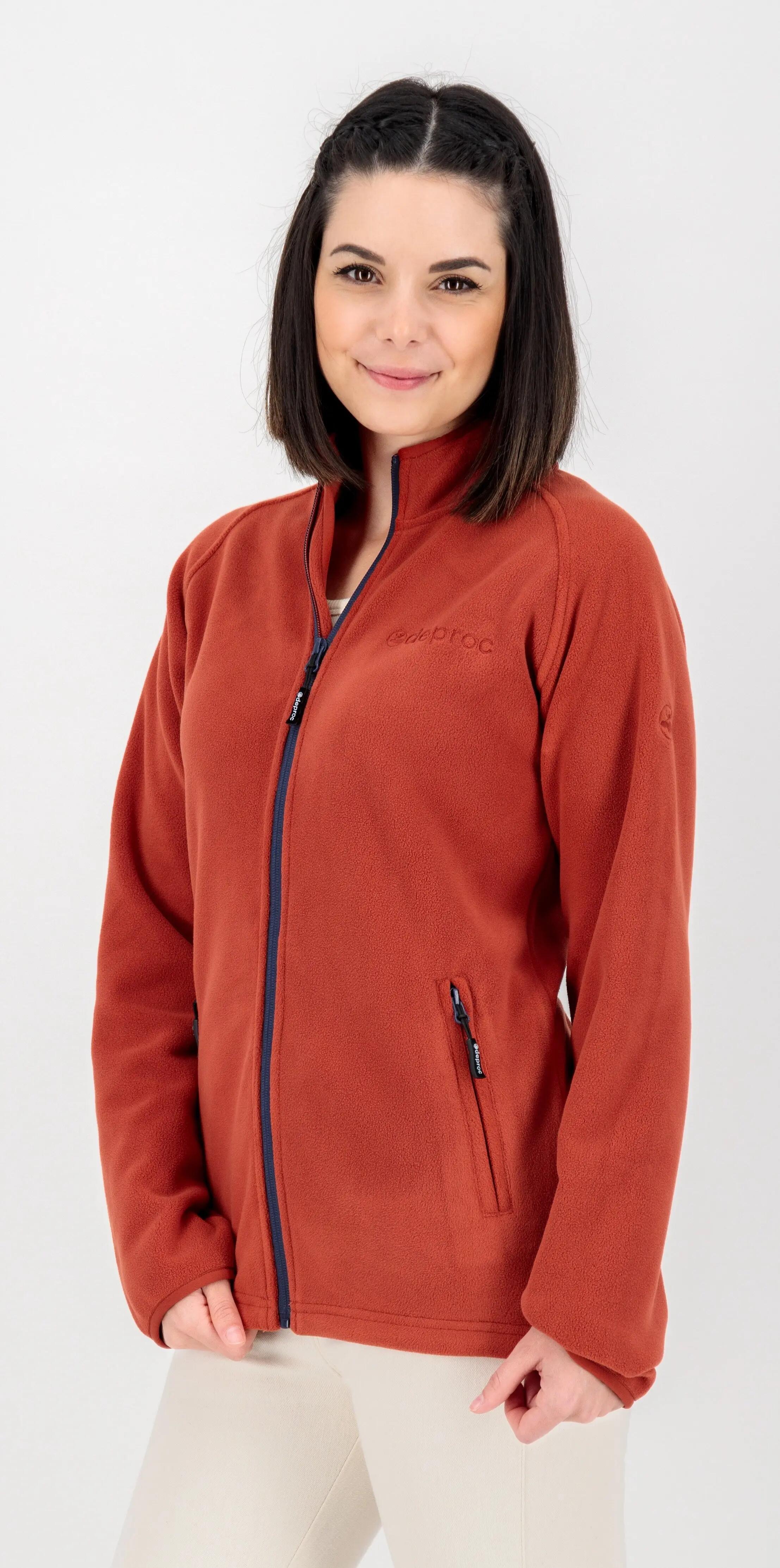 Damen - Fleecejacke - Stehkragen, weiter Schnitt - WAWA BAY 2/5