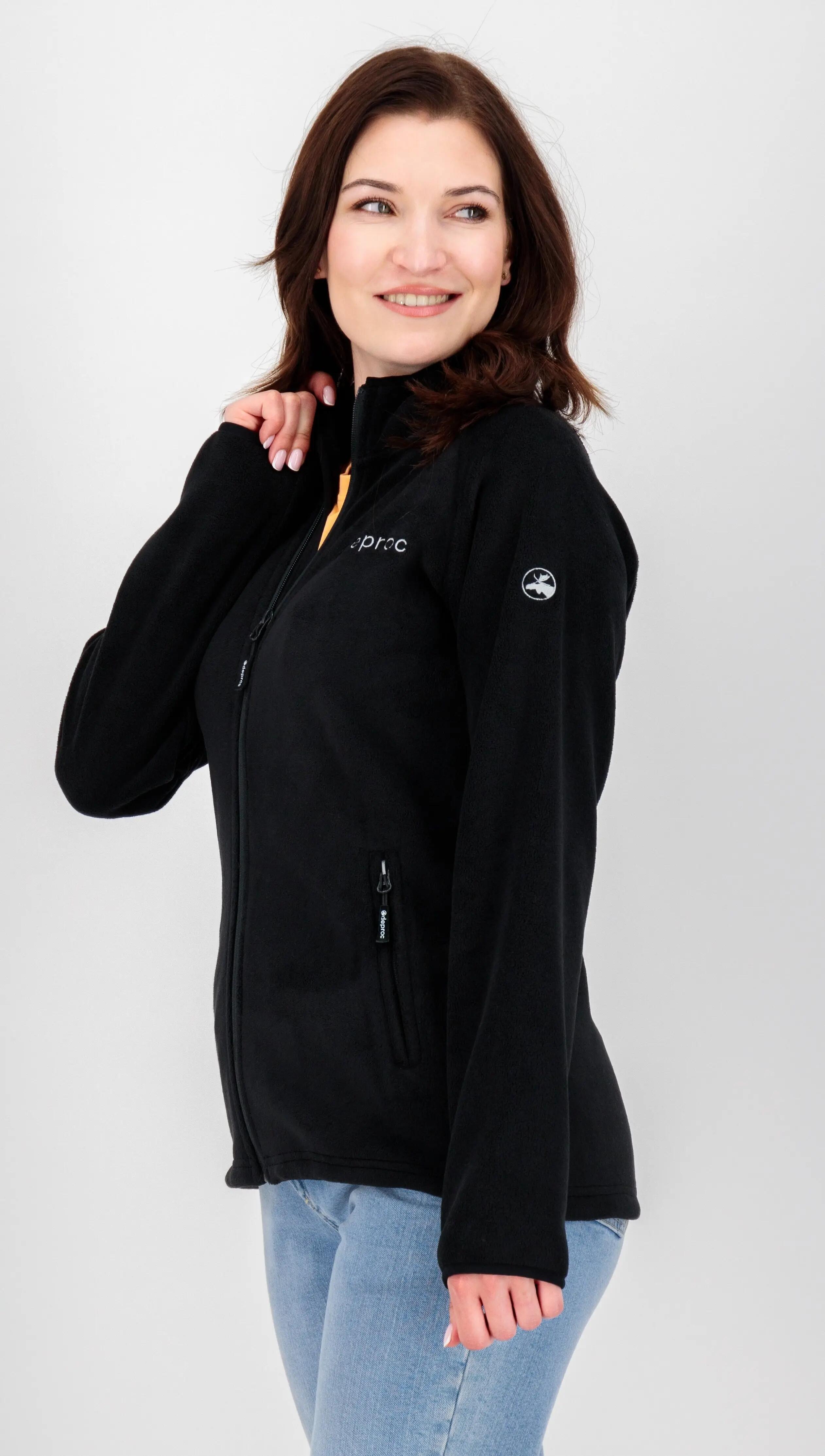 Damen - Fleecejacke - Stehkragen, weiter Schnitt - WAWA BAY 2/5