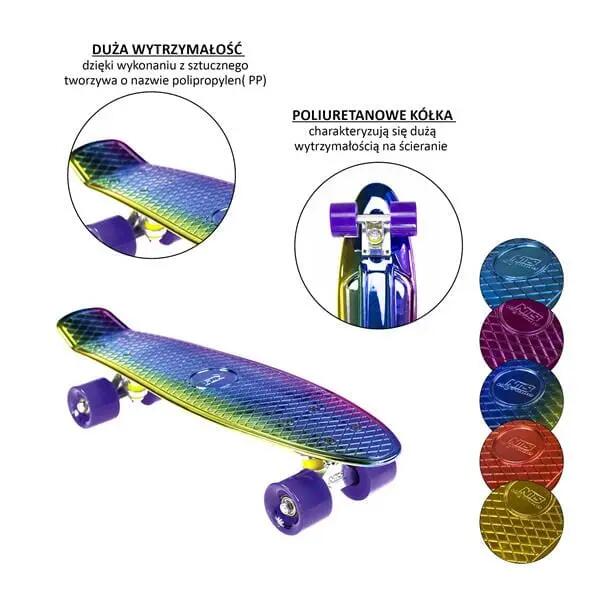 Deskorolka Pennyboard Nils Extreme Electrostyle PNB01 9/13