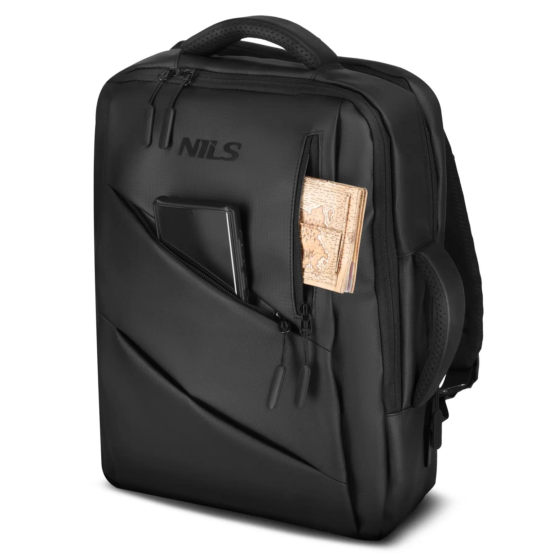 Plecak na laptop NILS NC4502 15 l z portami USB i USB-C 9/15
