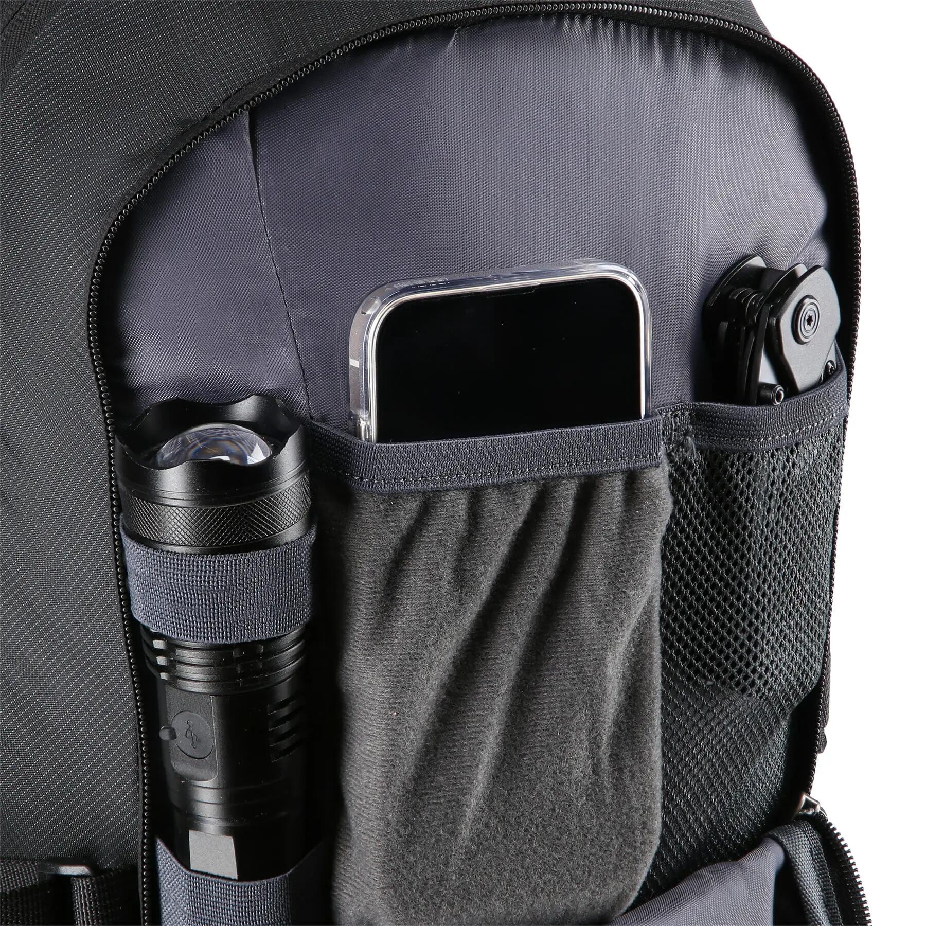 Wanderrucksack  Ghoster 20L NILS CAMP NC1942 mit Regenschutz und Air Flow System 8/15