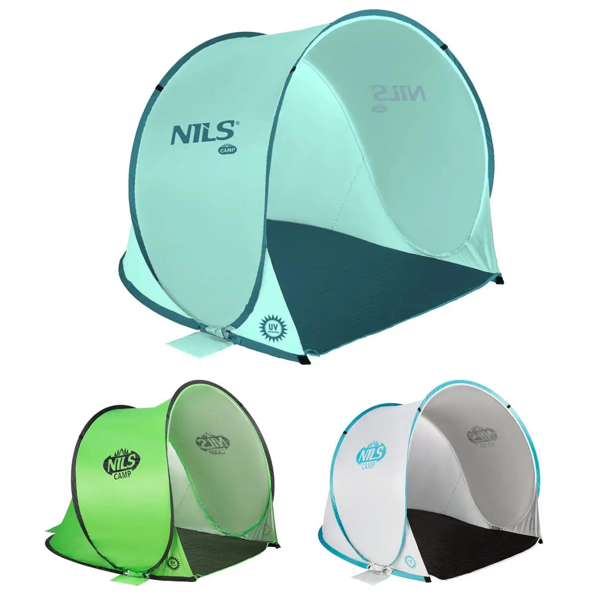 Samorozkládací plážový stan NILS Camp NC3173 15/15