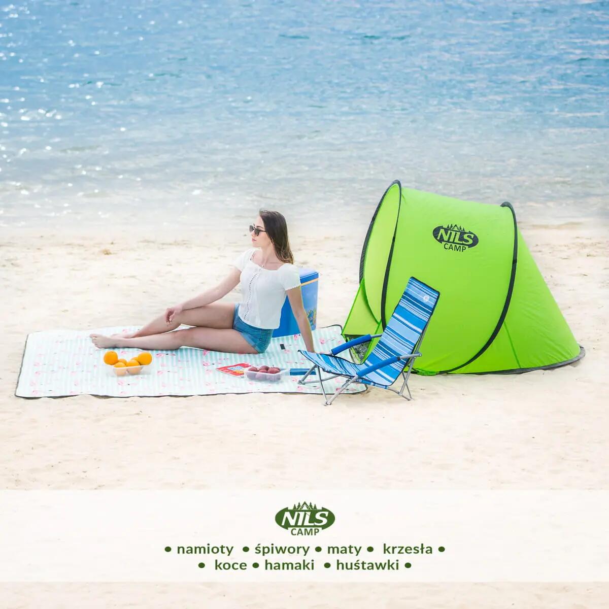 Strandtent Zelf opvouwbaar Nils Camp NC3173 13/15