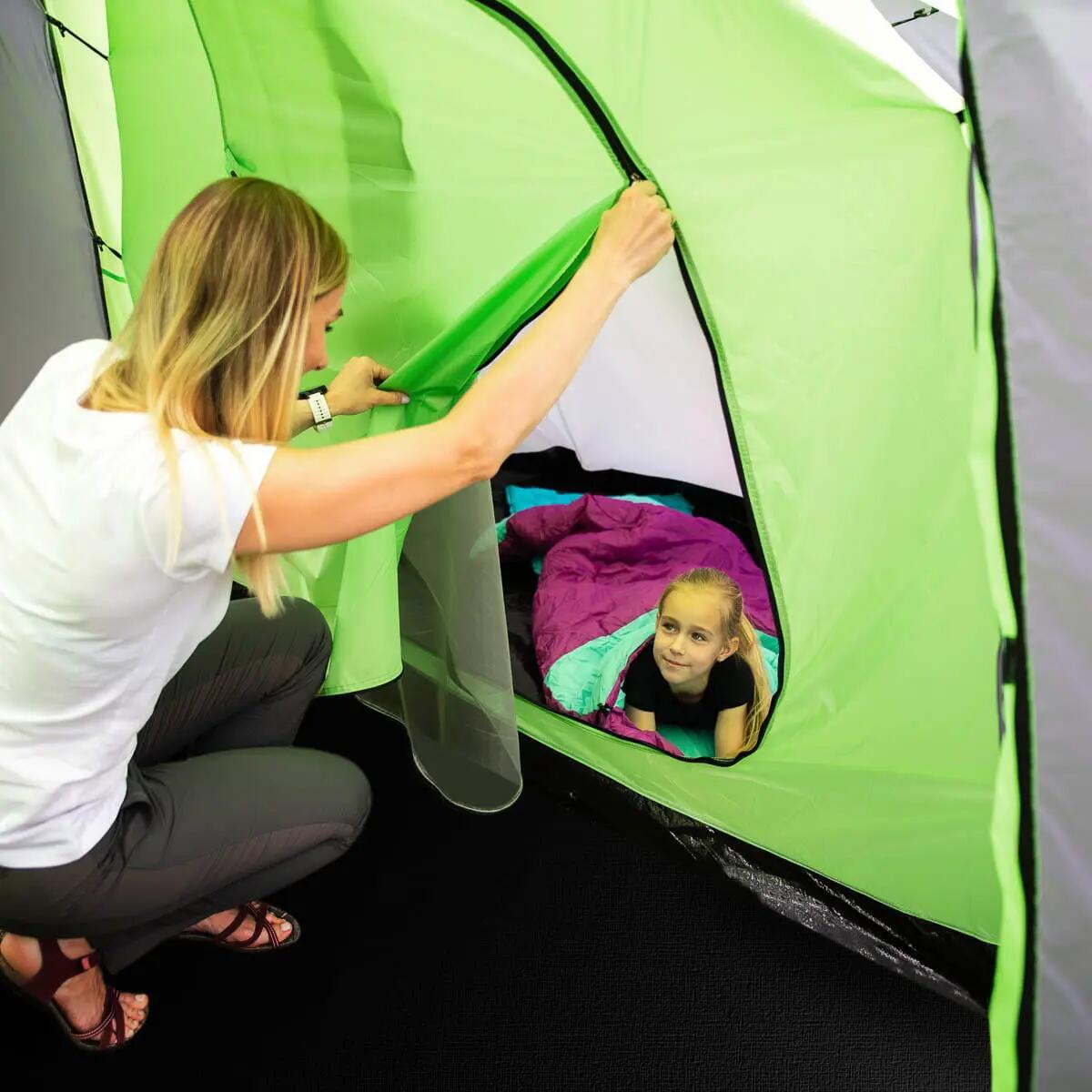 Campingtent voor 4 personen met voortent NILS CAMP Highland IV NC6431 13/15