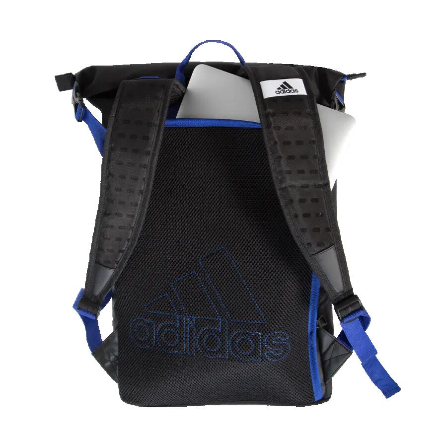 Mochila Adidas Multigame Preta E Azul 6/7