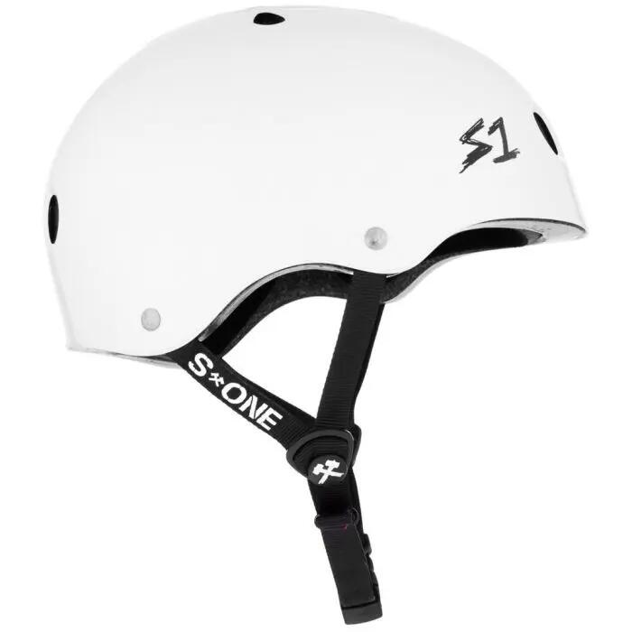 Casque Lifer - Blanc Brillant - Taille M - S ONE 3/6
