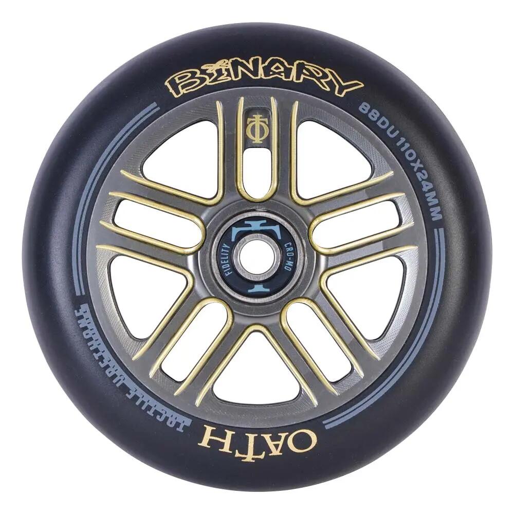 OATH Roue Binary 110x24mm Titanium Or [x2] 2/6