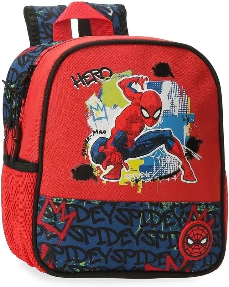 Mochila escolar Niño Marvel Spiderman urban  28 cm Rojo 7/7