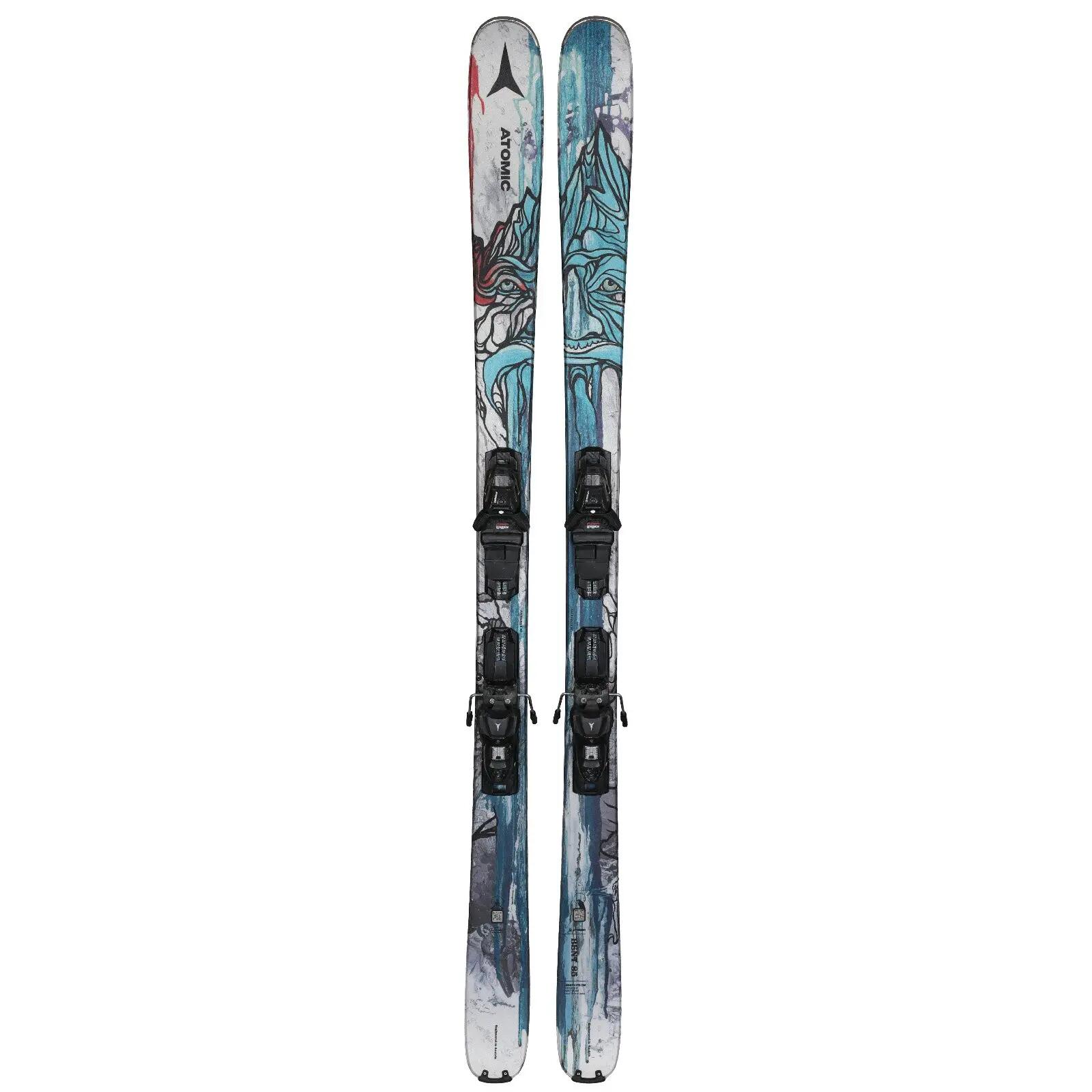 RECONDITIONNE - Ski Atomic Bent 85 + Fixations 2/4
