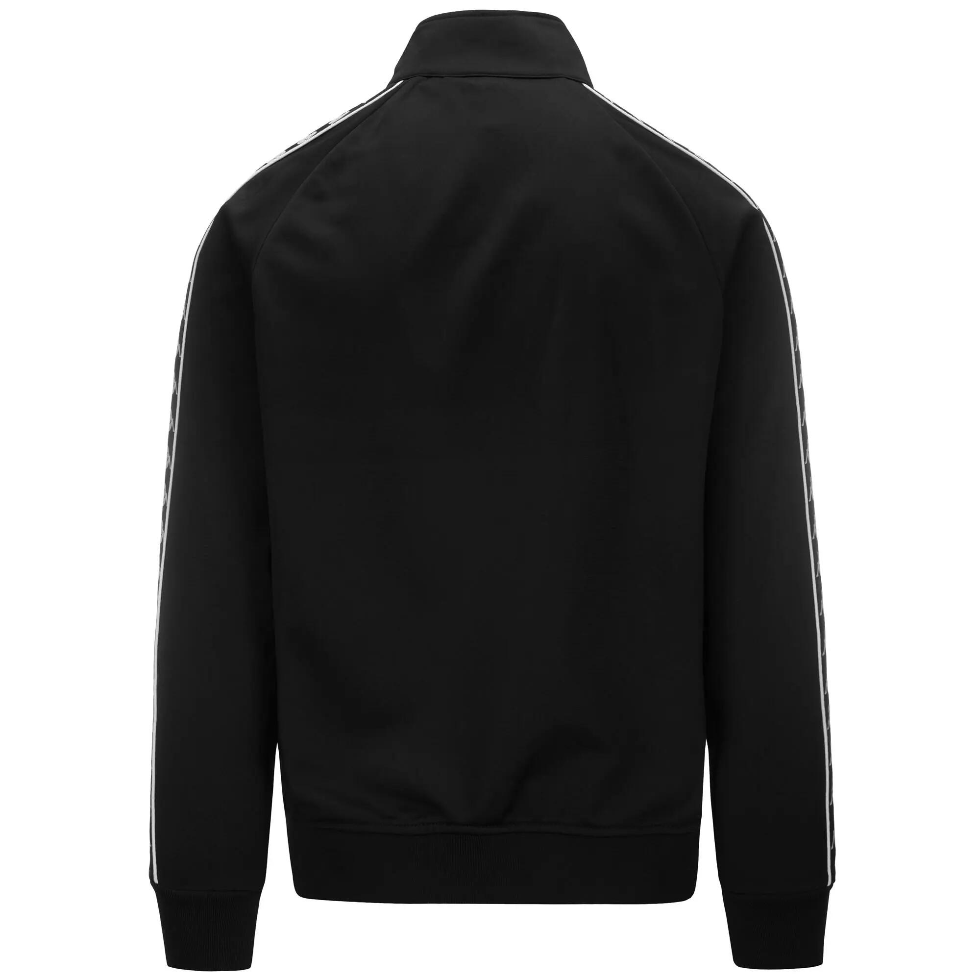 Sweat-shirt zippé pour homme noir pour streetwear sportif 3/3