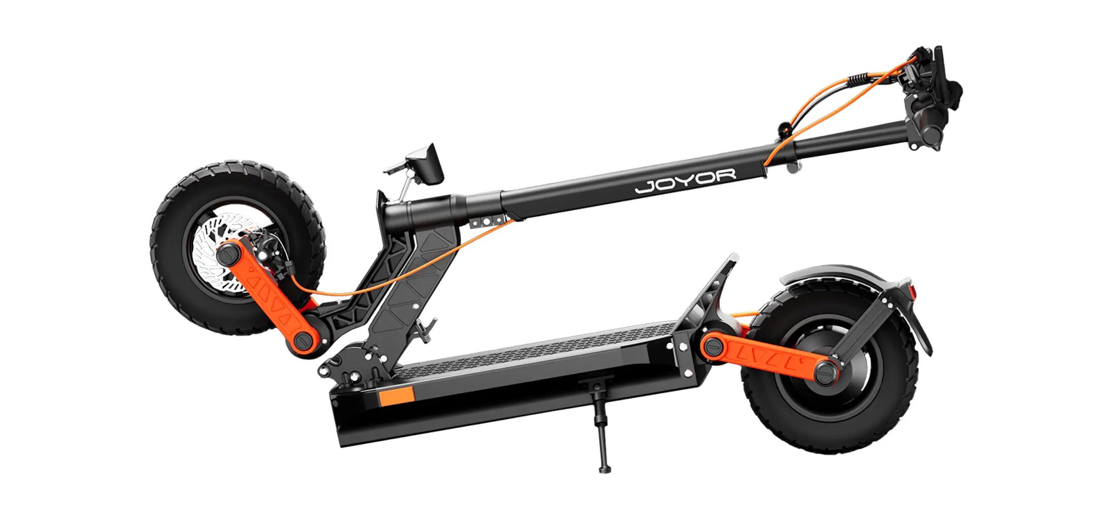 Patinete eléctrico plegable adulto JOYOR S5 ABE 500W 48V13Ah 10" 5/12
