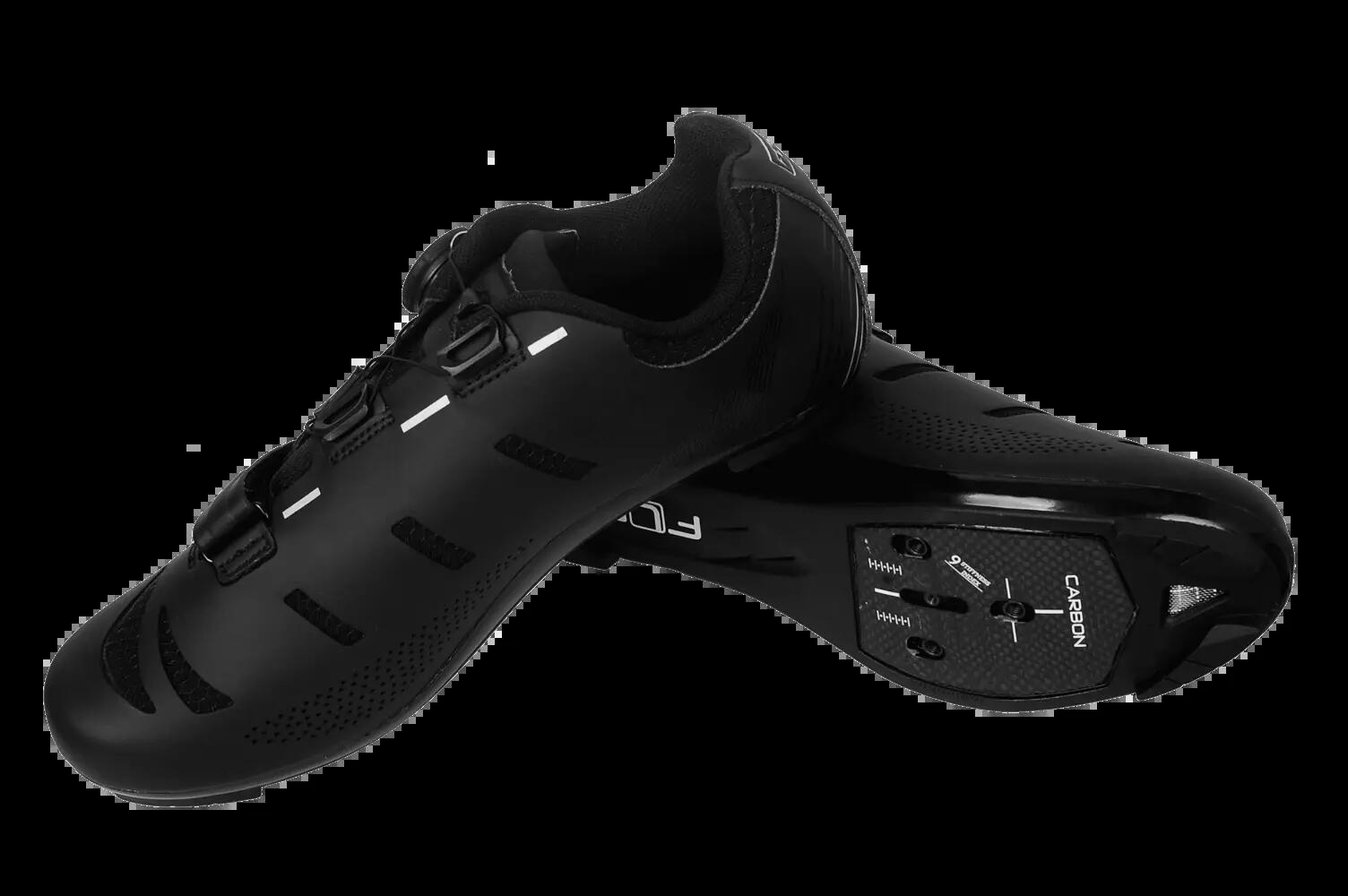 Pantofi ciclism FLR F-22 II Pro Road - Negru 41 (incl. 1 pereche sosete) 4/5