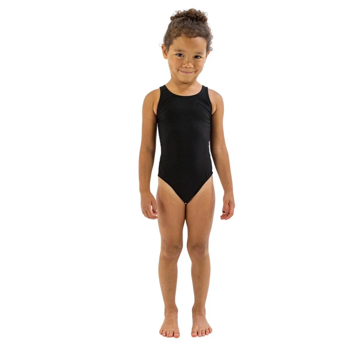 Costum de baie intreg Fete Bladeback - negru