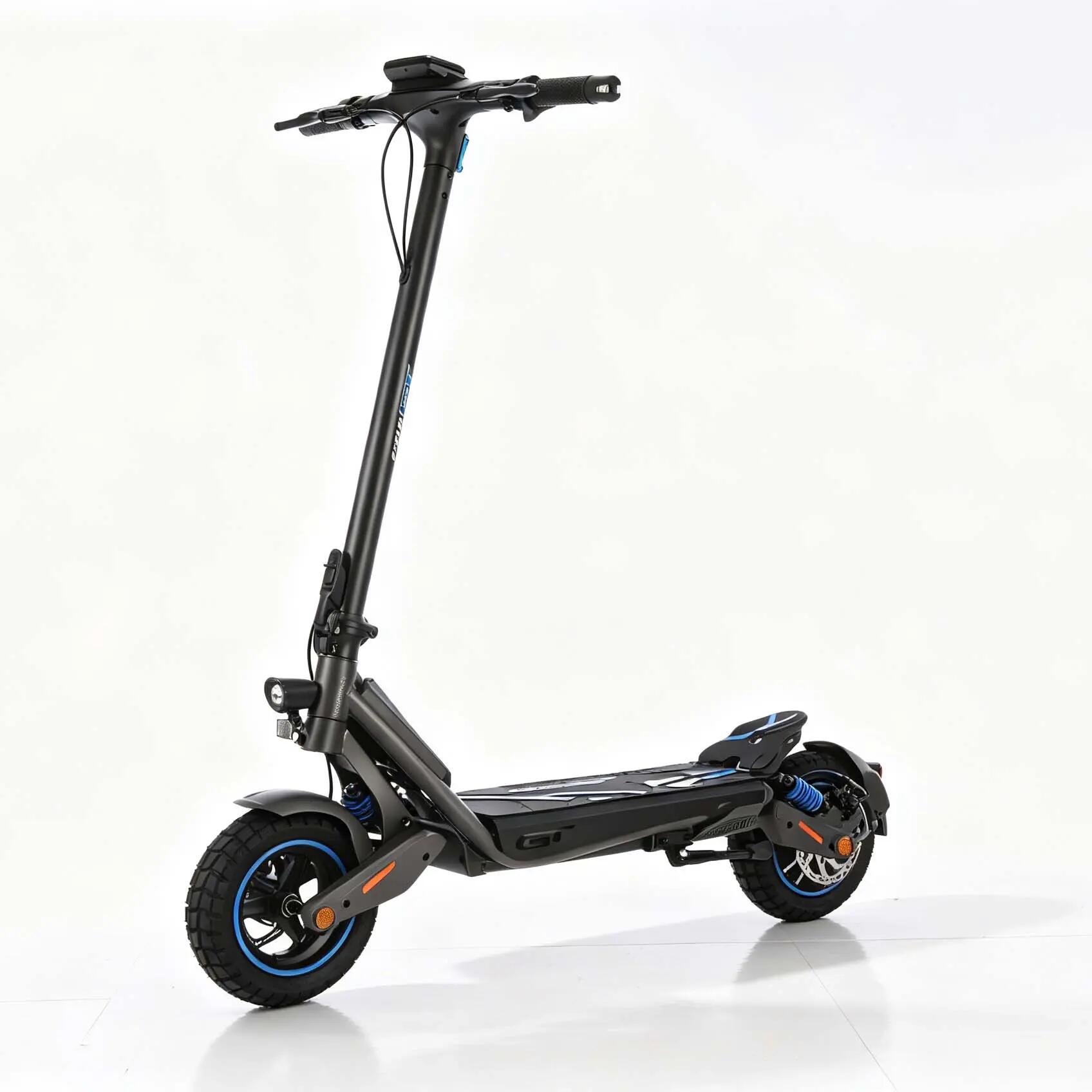 Volwassen elektrische step N07, accu 48V 15Ah, 10" banden. 1/6