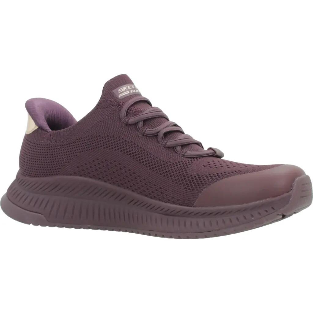Zapatillas Femme Skechers Bobs Squad 4 - Dire Step Bordeaux 5/5