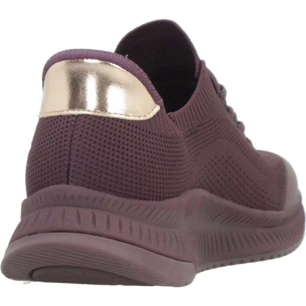 Zapatillas Femme Skechers Bobs Squad 4 - Dire Step Bordeaux 3/5