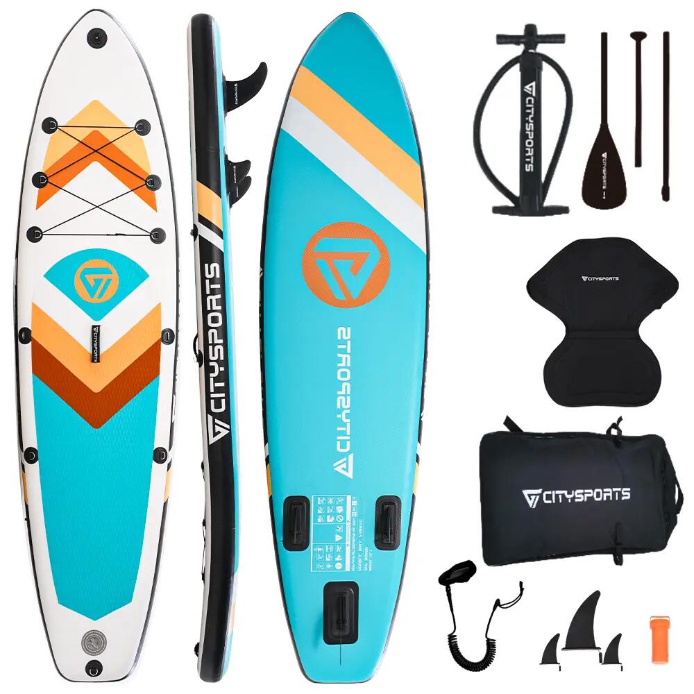 SUP Board, Inflatable Paddle Board Set. Green