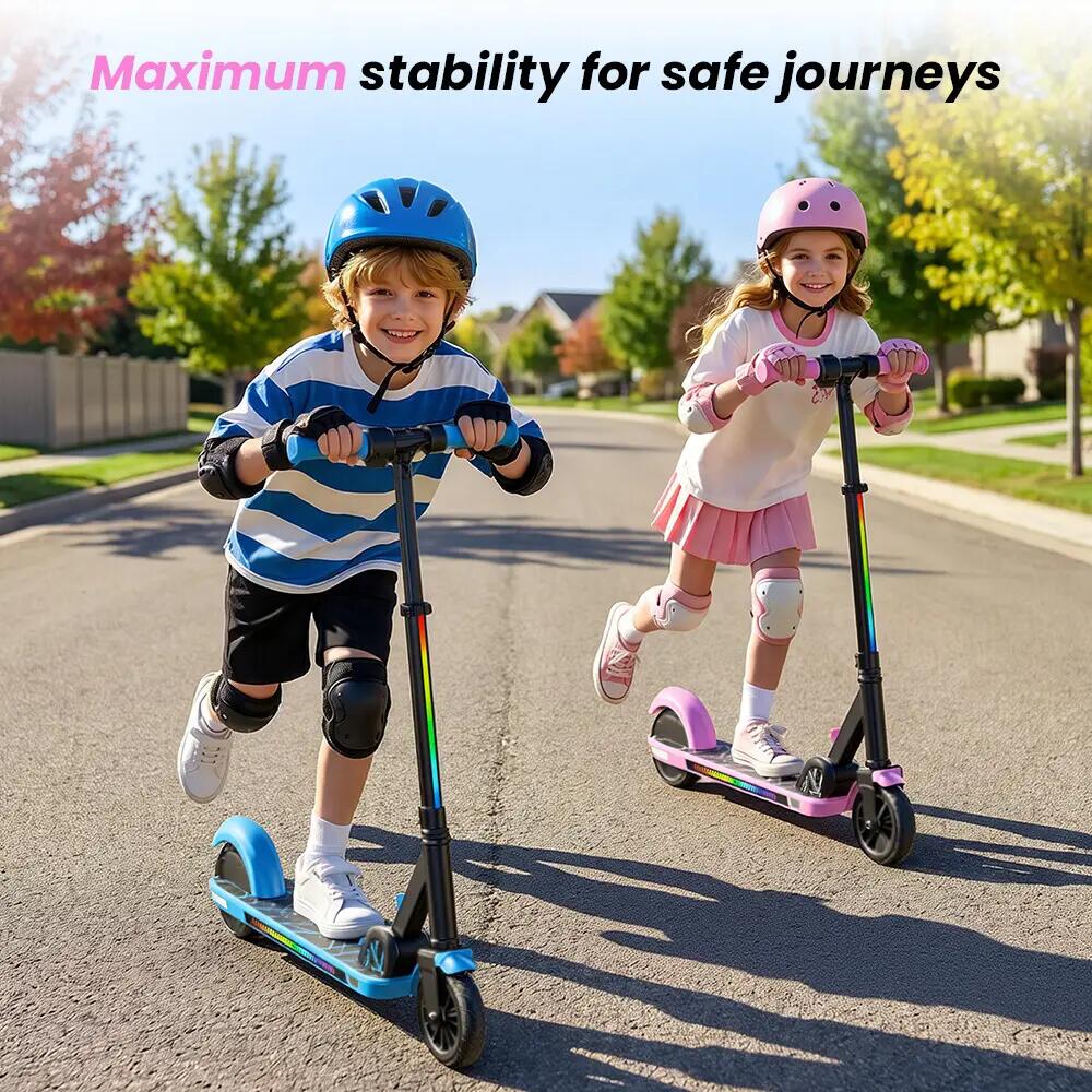 iScooter K4 trotinete elétrica infantil 16 km/h, luzes LED e 3 modos 8/12