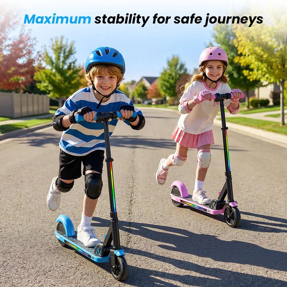 iScooter K4 trotinete elétrica infantil 16 km/h, luzes LED e 3 modos 8/12