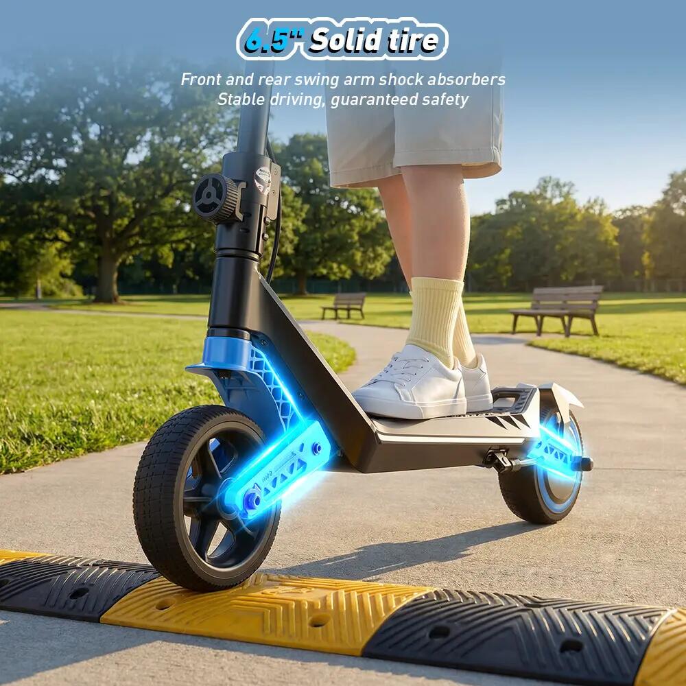 iScooter K6 trotinete elétrica infantil 16 km/h, suspensão dupla e 3 modos 7/12