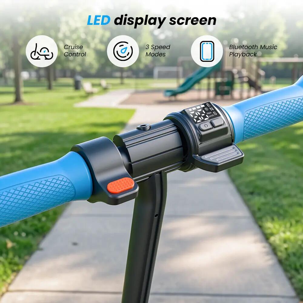 iScooter K4 trotinete elétrica infantil 16 km/h, luzes LED e 3 modos 12/13