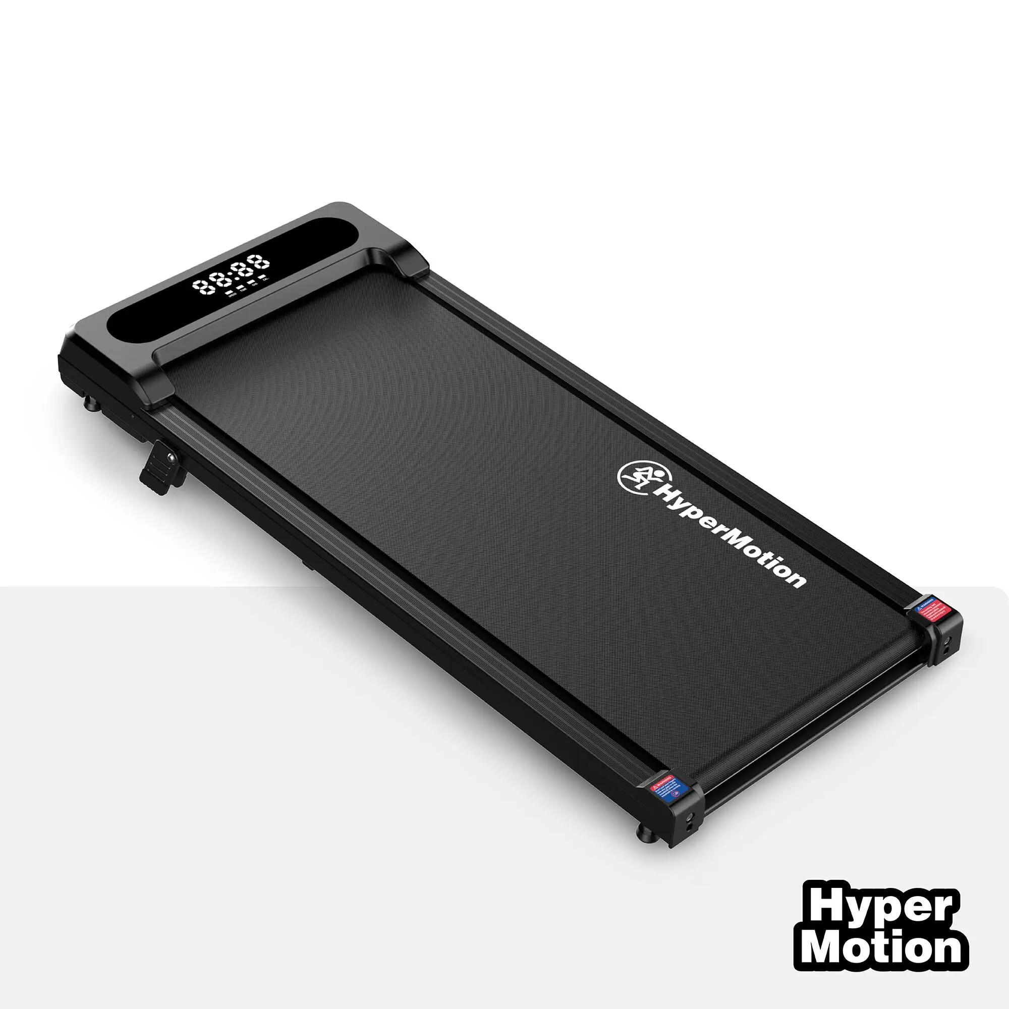 Tapete de caminhada – Ultraplano 1–6 km/h – Preto 8/10