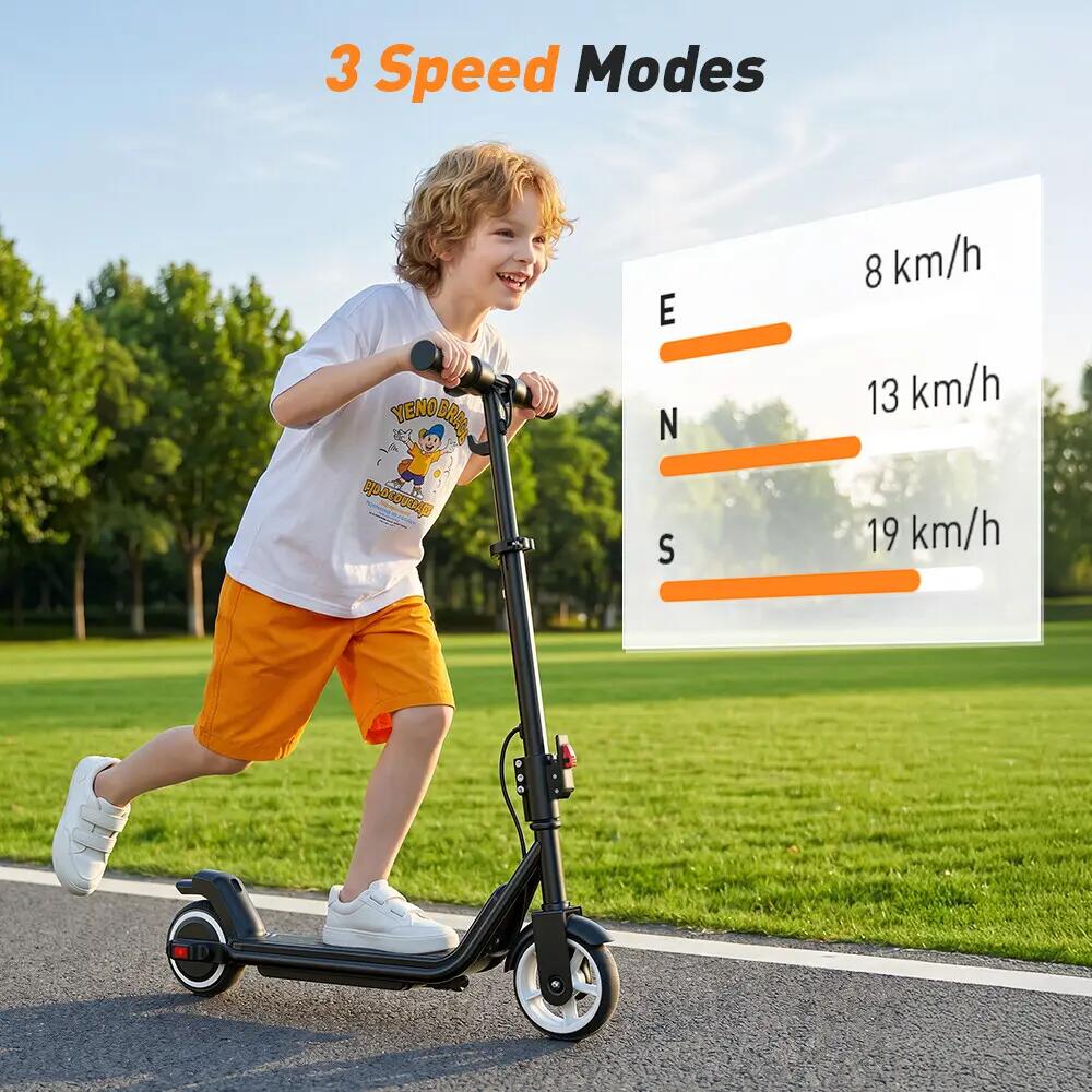 iScooter iK3Max trotinete elétrica infantil 19 km/h, Bluetooth e luzes LED 5/12