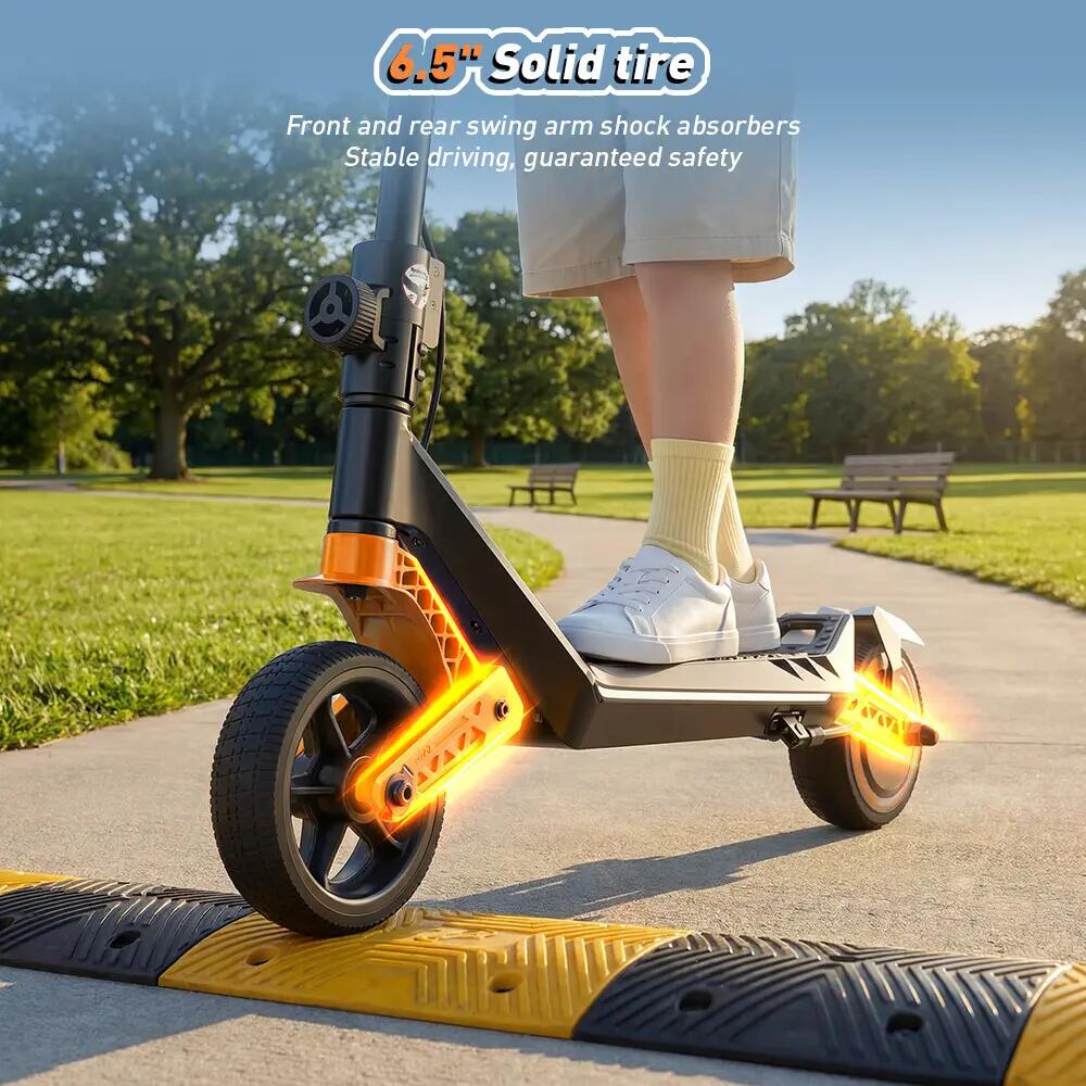 iScooter K6 trotinete elétrica infantil 16 km/h, suspensão dupla e 3 modos 5/12