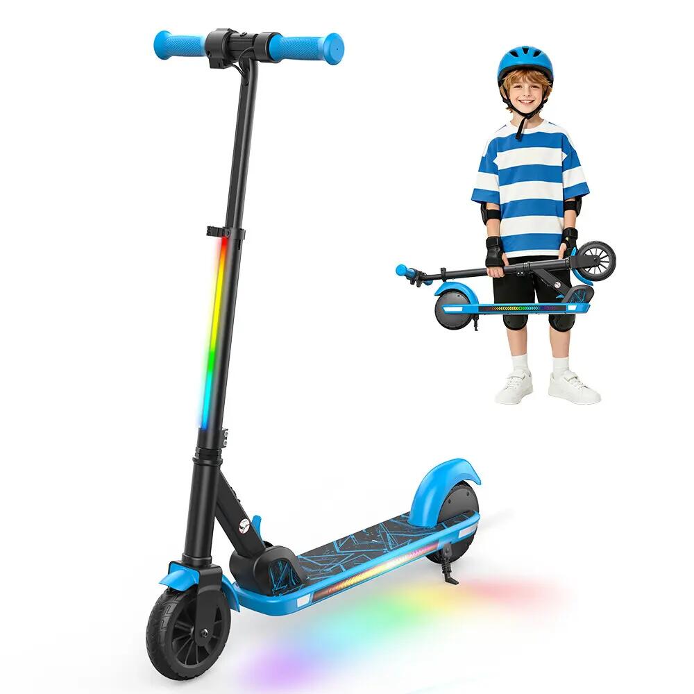 iScooter K4 trotinete elétrica infantil 16 km/h, luzes LED e 3 modos 2/12
